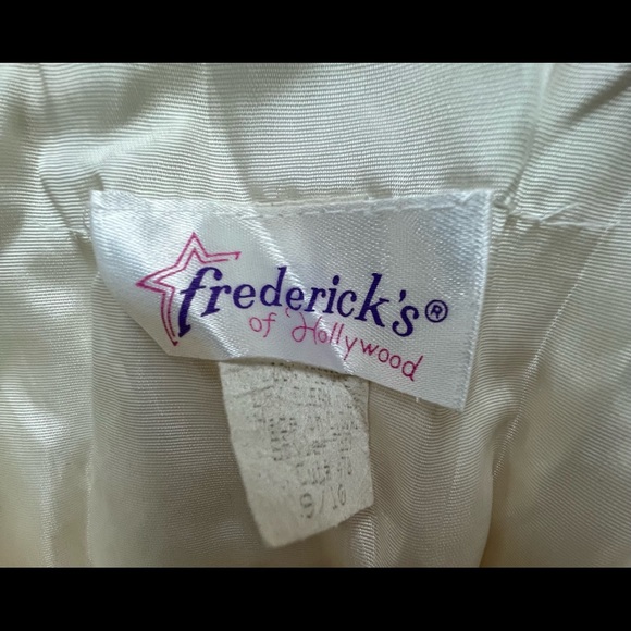 Frederick’s of Hollywood vintage lined lace dress with plastic boning - Picture 2 of 2